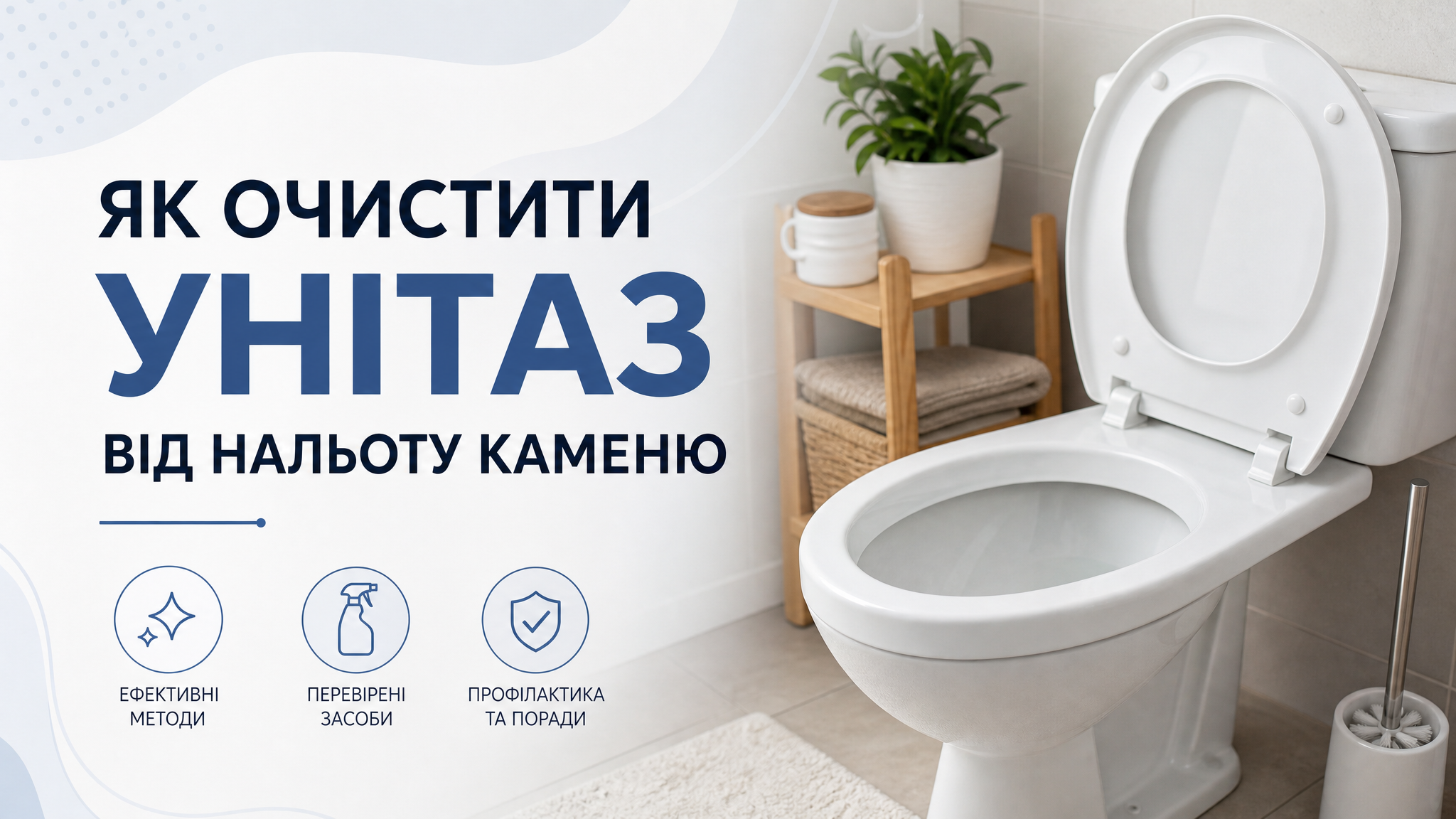 Як очистити унітаз від нальоту каменю Як очистити унітаз від нальоту каменю