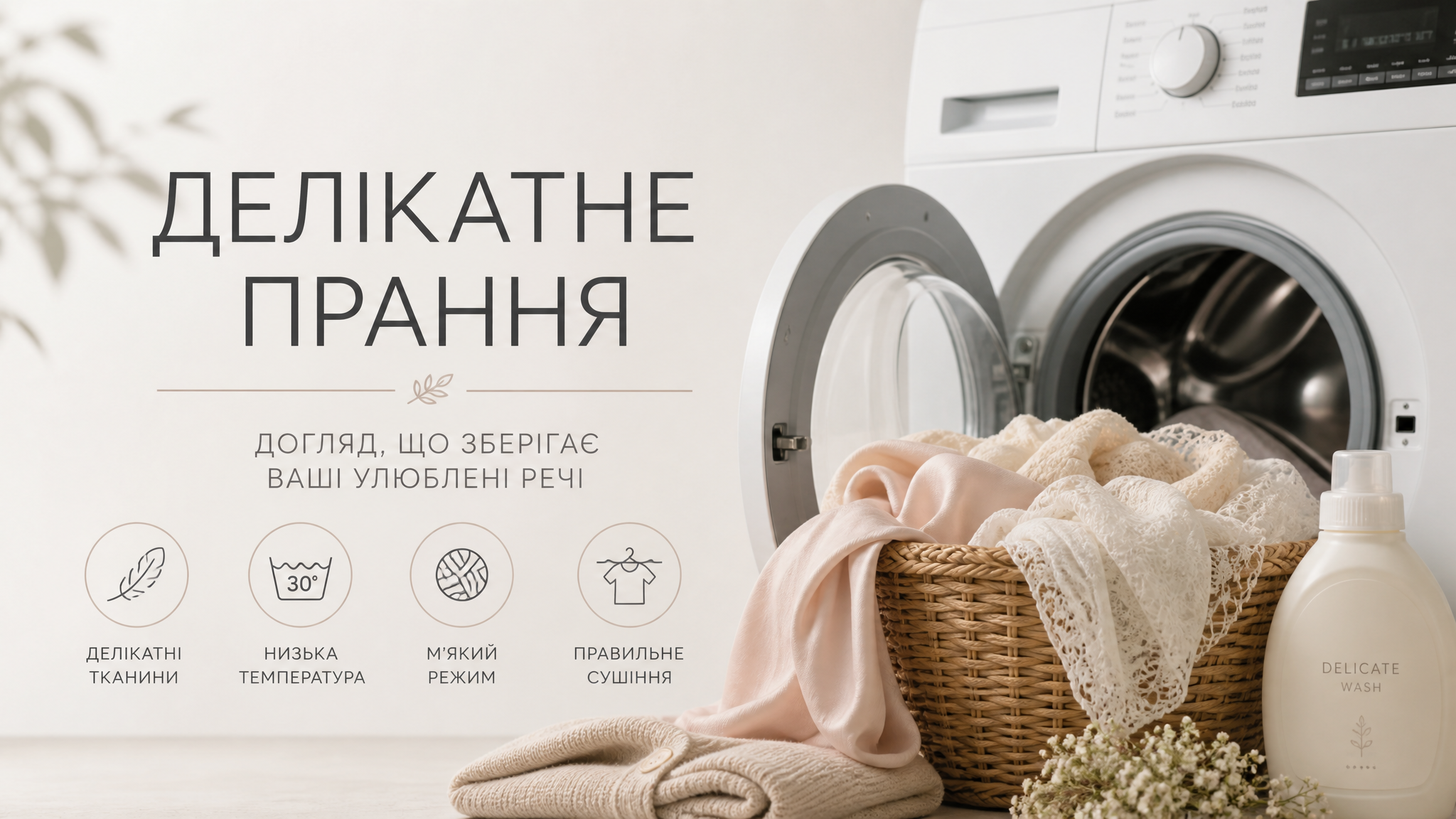 Деликатная стирка: Все, что нужно знать для правильного ухода за вашими вещами