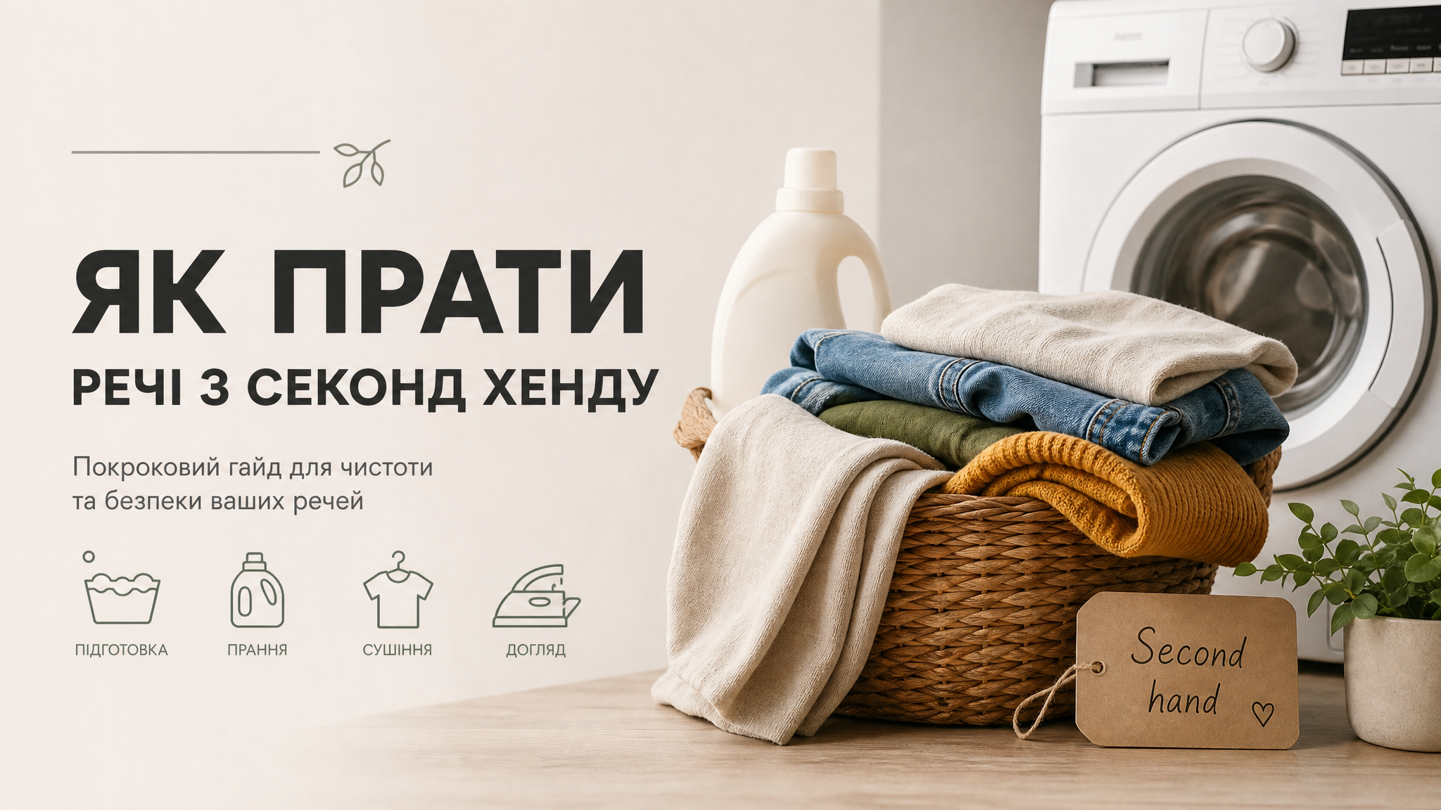 Як прати речі з секонд хенду: рекомендації та поради Як прати речі з секонд хенду: рекомендації та поради