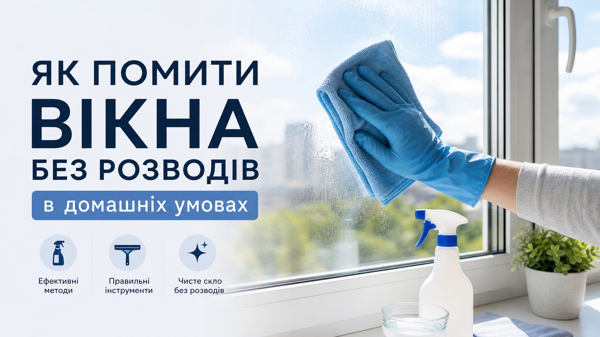 Как помыть окна без разводов в домашних условиях