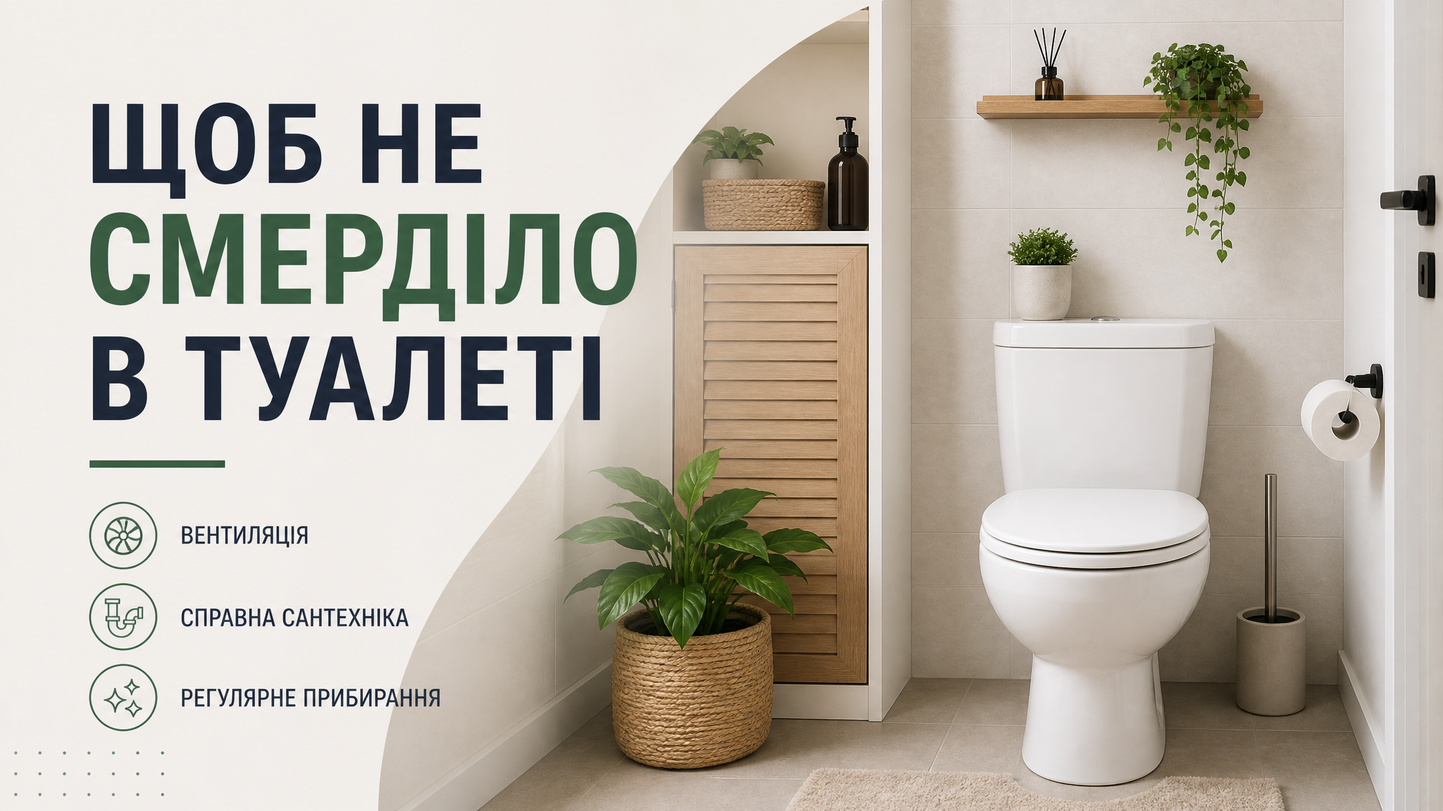 Как избежать неприятных запахов в туалете