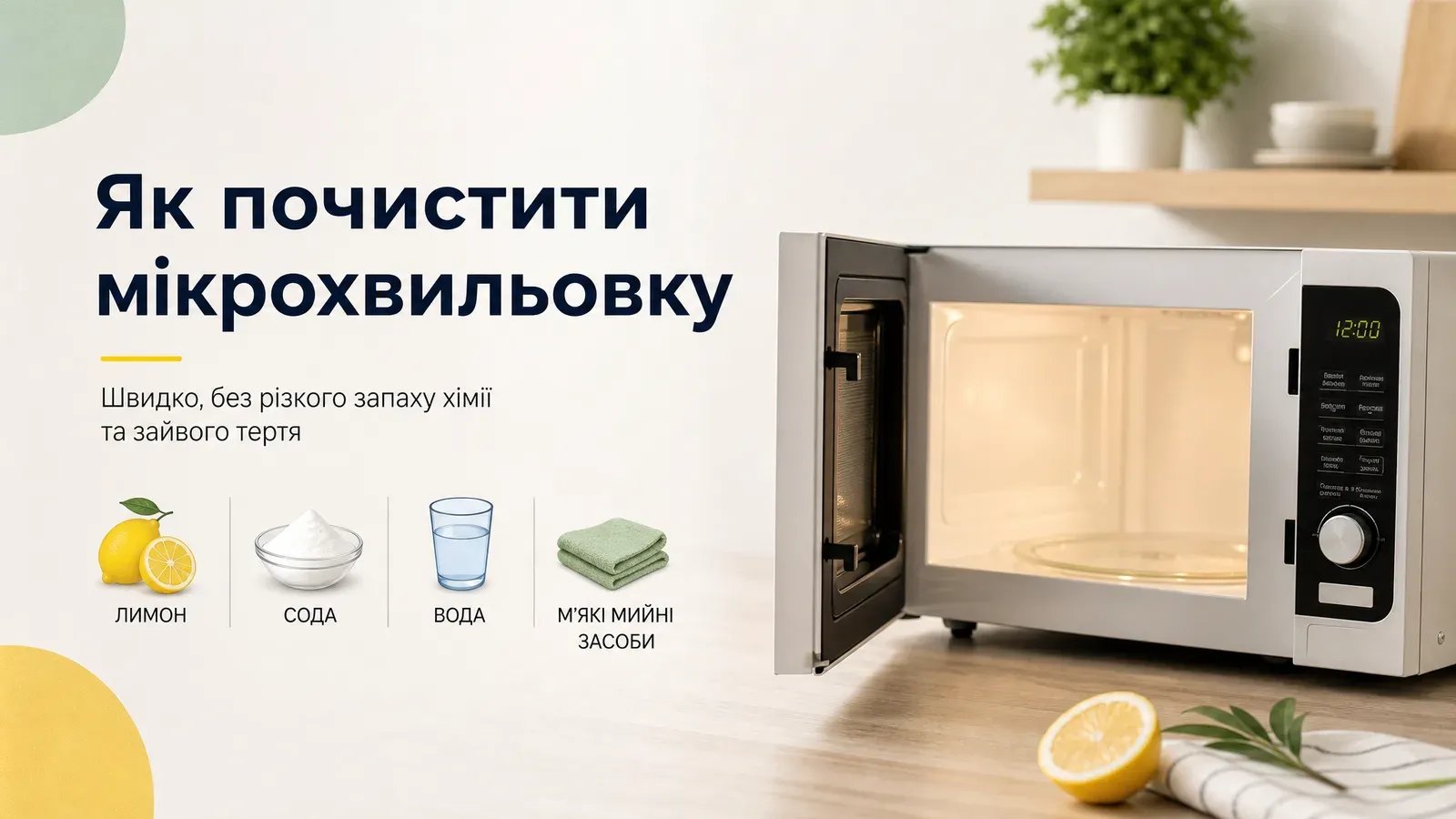 Как очистить микроволновку: простые и эффективные методы Как очистить микроволновку: простые и эффективные методы